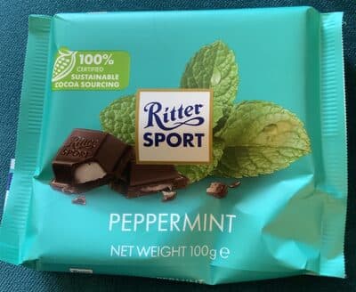 Chocolate Ritter Sport Peppermint