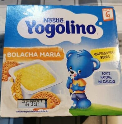 Sobremesa Láctea Nestlé Yogolino Bolacha