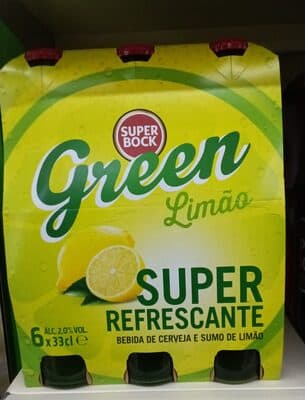 Cerveja Super Bock com Álcool Green Tara Perdida