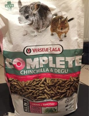 Comida Complete Versele Laga Chinchila/Degu 1.75 KG*