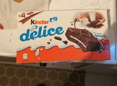 Bolos Kinder Délice T4