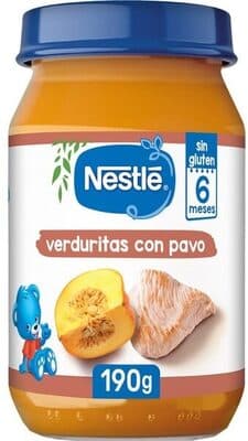 Refeição Nestlé Abóbora e Perú