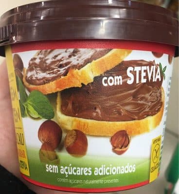 Creme Cem Porcento Avelã Cacau sem Açúcar