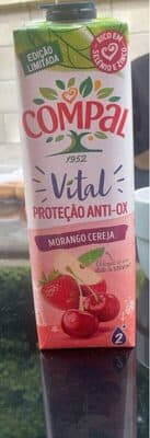 Néctar Compal Vital Morango Cereja