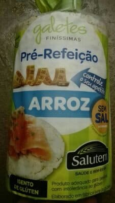 Tortitas Salutem Arroz Finissima S/Sal