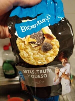 Tortitas Bicentury Milho Cogumelos Trufa Parmesão