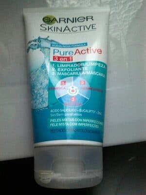 Máscara Garnier Pure Active 3EM1