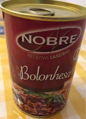 Bolonhesa Nobre Refeição Lata