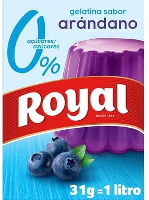 Gelatina Royal Mirtilo 10 Kcal