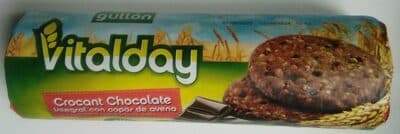 Bolacha Gullon Vitalday Crocante Chocolate