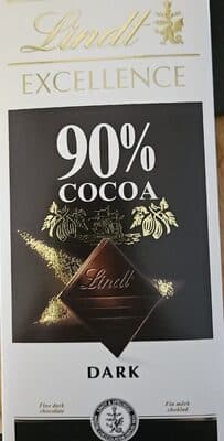 Tablete Lindt Exelence 90%cacau