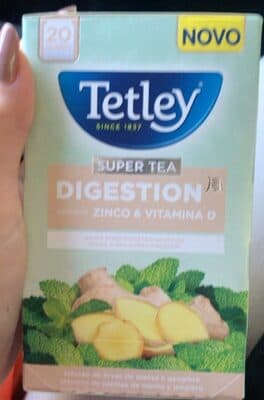 Infusão Tetley Digestão