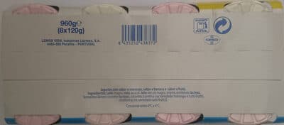 Iogurte Longa Vida Aroma Pack Económico 3 Sabores