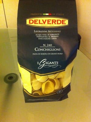 Massa Concha Delverde Gigante