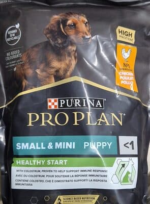 Ração para Cão Pro Plan Júnior Small e Mini com Frango