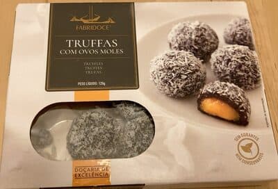 Truffas com Ovos Moles