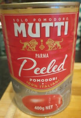Tomate Pelado Mutti Inteiro