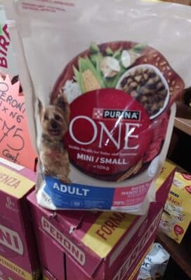 Ração para Cão Purina ONE Mini Adulto com Vaca
