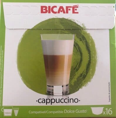 Cápsulas Bicafé Café Compatível Dolce Gusto Cappuccino