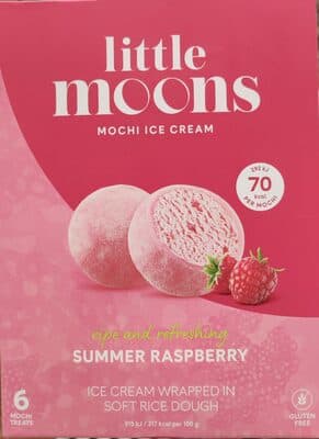 Gelado Mochi Little Moons Framboesa (6 un)