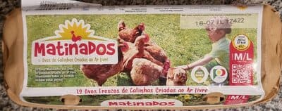 Ovos Matinados do Campo Ar Livre Classe M e L