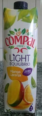 Néctar Compal Vital Manga e Laranja