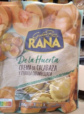 Ravioli de Abóbora e Cebola Caramelizada Rana