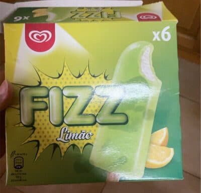 Gelado Olá Fizz Limão