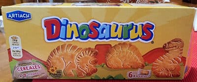 Bolacha Artiach Dinosaurus