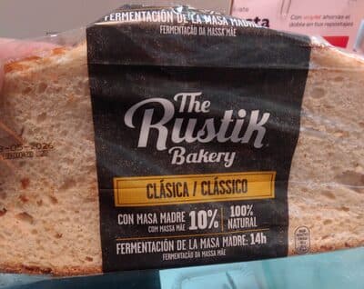Pão Rústico The Rustik Bakery Massa Mãe