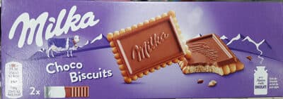 Bolacha Milka Coberta Biscuit Chocolate Leite