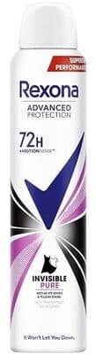 Antitranspirante Rexona Invisible Pure 72h