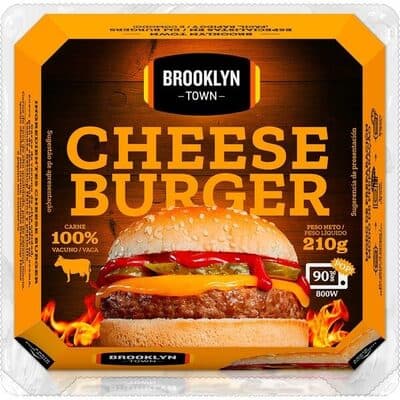 Hamburguer Brooklyn Town de Queijo