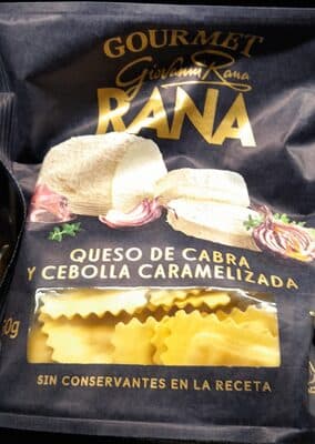 Ravioli com Queijo de Cabra e Cebola Rana