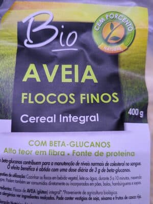 Flocos Cem Porcento de Aveia Finos BIO