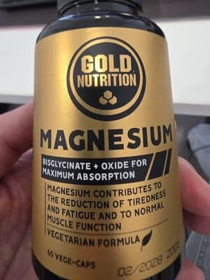 Suplemento Goldnutrition Magnésio 60 Caps