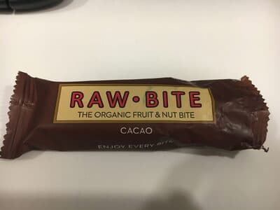 Barra BIO Raw Bite Cacau Caju
