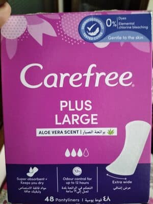 Protector Carefree Diário Maxi Aloé