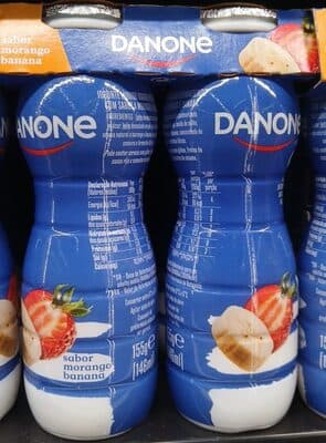 Iogurte Danone Líquido Morango e Banana