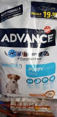 Ração para Cão Mini Puppy Advance com Frango e Arroz