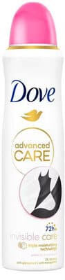 Desodorizante Spray Dove Invisible Care 72h