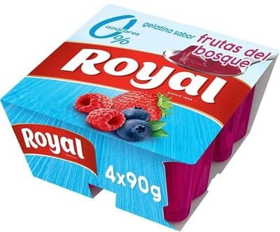 Gelatina Royal Frutos Bosque 0% Açúcar