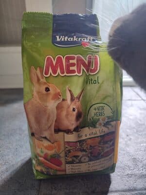 Mistura para Coelho Anão Vitakraft Premium Menu Vita