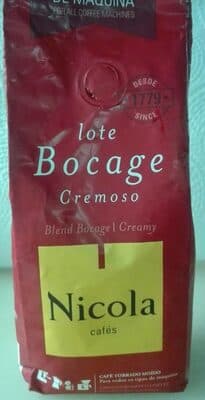 Café Nicola Moido Normal Lote Bocage Moagem Única